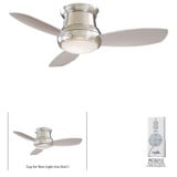 Concept Ii Ceiling Fan with Light Kit 44 inches wide by Minka Aire - F518L