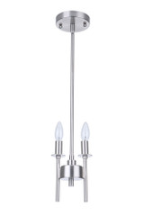 Larrson 2 Light Mini Pendant by Craftmade - 54392