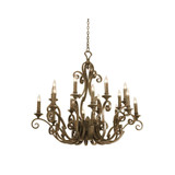 Ibiza 16 Light Oversized Chandelier by Kalco - 4263