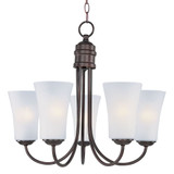 Logan 5 Light Small Chandelier by Maxim - 10045