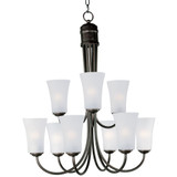 Logan 9 Light Large 2 Tier Chandelier by Maxim - 10046FT