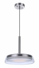 Centric 15W 1 LED Light Medium Pendant by Craftmade - 55192