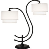 Charlee 2 Light Table Lamp 25 x 8 Inches by Robert Abbey - 587