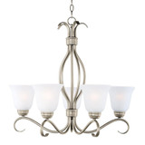 Basix 5 Light Medium Chandelier by Maxim 10125