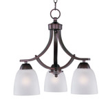 Axis 3 Light Small Chandelier by Maxim - 11223F