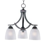 Axis 3 Light Small Chandelier by Maxim - 11223F