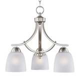 Axis 3 Light Small Chandelier by Maxim - 11223F