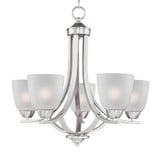 Axis 5 Light Medium Chandelier by Maxim - 11225F