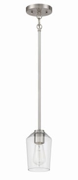 Shayna 1 Light Mini Pendant by Craftmade - 56191
