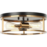 Clarke 2 Light 14 Inch Wide Flush Mount by Matteo - M15502