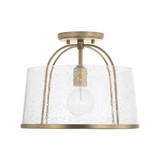 Madison 1 Light 13 Inch Wide Semi Flush Mount by HomePlace - 247011