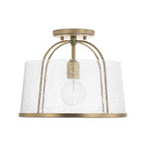 Madison 1 Light 13 Inch Wide Semi Flush Mount by HomePlace - 247011