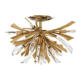 9 Light 24 Inch Wide Semi Flush Mount by Fredrick Ramond - FR40903