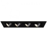 Precision Multiples 64W 90 CRI 4 LED Flood New Construction Housing by WAC - MT-4LD416NS