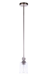 Romero 1 Light Mini Pendant by Craftmade - 56491