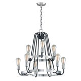 Haven 9 Light Large 2 Tier Chandelier by Maxim - 11737