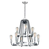 Haven 9 Light Large 2 Tier Chandelier by Maxim - 11737