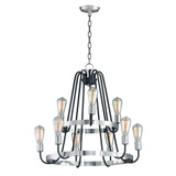 Haven 9 Light Large 2 Tier Chandelier by Maxim - 11737
