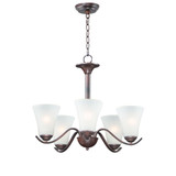 Vital 5 Light Medium Chandelier by Maxim - 12075