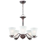 Vital 5 Light Medium Chandelier by Maxim - 12075