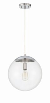 Gaze 1 Light Medium Pendant 15.13 Inch Tall by Craftmade - 56893