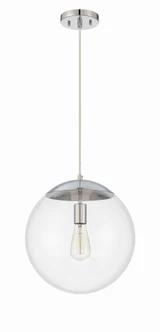 Gaze 1 Light Medium Pendant 15.13 Inch Tall by Craftmade - 56893