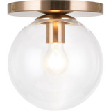 Cosmo 1 Light 7 Inch Wide Flush Mount by Matteo - X06011