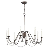 Plumette 8 Light Oversized Chandelier by Maxim 12168 - 12168