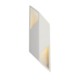 Ambiance 1 Light Large Rhomboid Wall Sconce by Justice Design - 5845