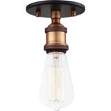 Bulstrode'S Workshop 1 Light 5 Inch Wide Flush Mount by Matteo - X46100