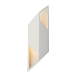 Ambiance LED Rhomboid ADA Right Large Wall Sconce by Justice Design - CER-5849