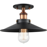 Bulstrode'S Workshop 1 Light 11 Inch Wide Flush Mount by Matteo - X46111