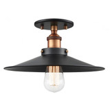 Bulstrode'S Workshop 1 Light 12 Inch Wide Flush Mount by Matteo - X46112