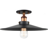 Bulstrode'S Workshop 1 Light 14 Inch Wide Flush Mount by Matteo - X46113