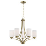 Deven 5 Light Medium Chandelier by Maxim - 20035