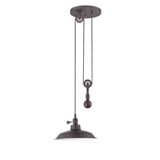 Pulley 1 Light Medium Pendant by Craftmade - P400