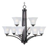 Aurora 9 Light Large 2 Tier Chandelier by Maxim - 20096
