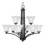 Aurora 9 Light Large 2 Tier Chandelier by Maxim - 20096