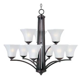 Aurora 9 Light Large 2 Tier Chandelier by Maxim - 20096