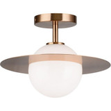 Saturn 1 Light 12 Inch Wide Flush Mount by Matteo - X60401