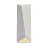 Ambiance 2 LED ADA Diagonal Rectangular Close Wall Sconce by Justice Design - CER-5895