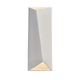 Ambiance 2 LED ADA Diagonal Rectangular Close Wall Sconce by Justice Design - CER-5895