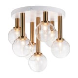 Stellar 7 Light 15 Inch Wide Flush Mount by Matteo - X75307