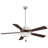 Contractor Uni Ceiling Fan with Light Kit 52 inches wide by Minka Aire - F656L