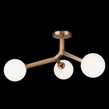 Rami 3 Light 20.25 Inch Wide Flush Mount by Matteo - X81503