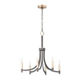 Lyndon 6 Light Large Chandelier by Maxim - 21526