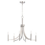 Lyndon 6 Light Large Chandelier by Maxim - 21526