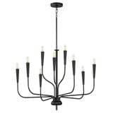 Vela 9 Light Large Chandelier by Maxim - 24819
