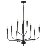 Vela 9 Light Large Chandelier by Maxim - 24819