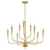 Vela 9 Light Large Chandelier by Maxim - 24819